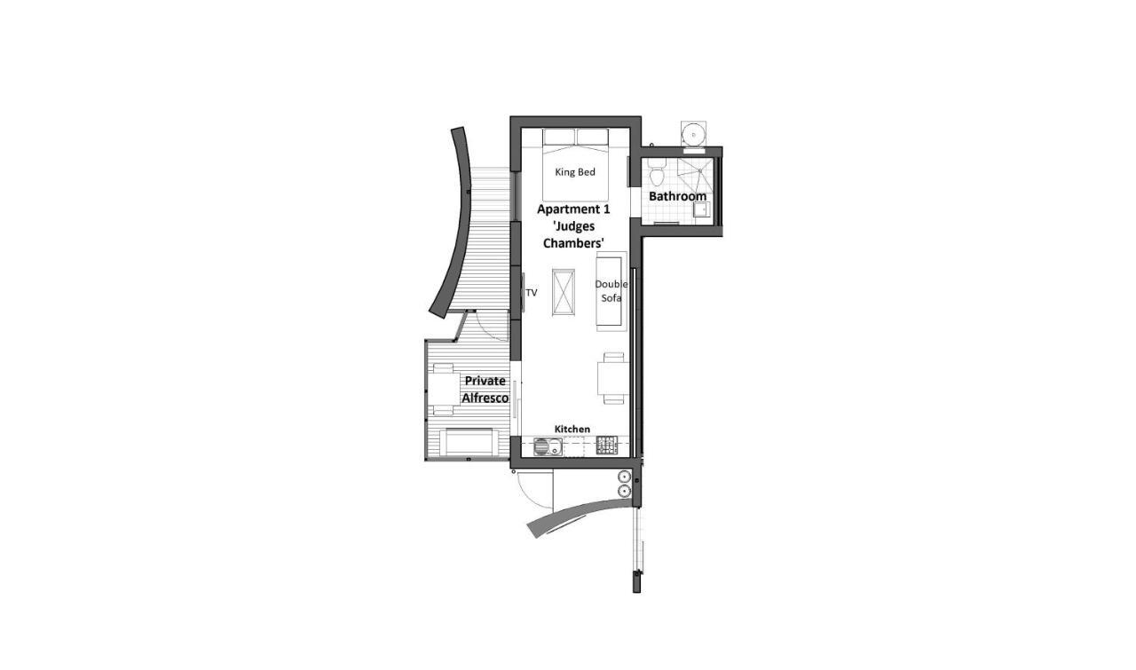 Loxton Courthouse Apartments Exterior foto